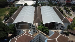 โครงการก่อสร้างหลังคาคลุมลานกิจกรรม-7